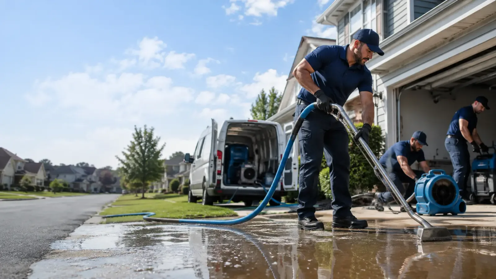 Flood Damage Restoration in Pleasant Ridge, MI